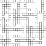 A crossword puzzles you can print with answer key - Click Here and Play
