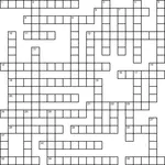 A free and easy crossword puzzles to print - Click here and start to play.
