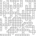 An easy printable crossword for beginners - Click here and enjoy playing