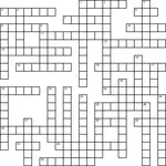 An easy printable crossword puzzle with answers - Click here and play.