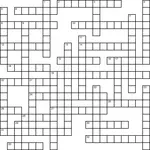 This is an easy printable crossword puzzle - Click here to start playing.