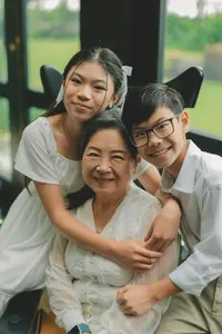 Indyword.com - Full Crossword One - Grandmother Happy Together With Grandchildren