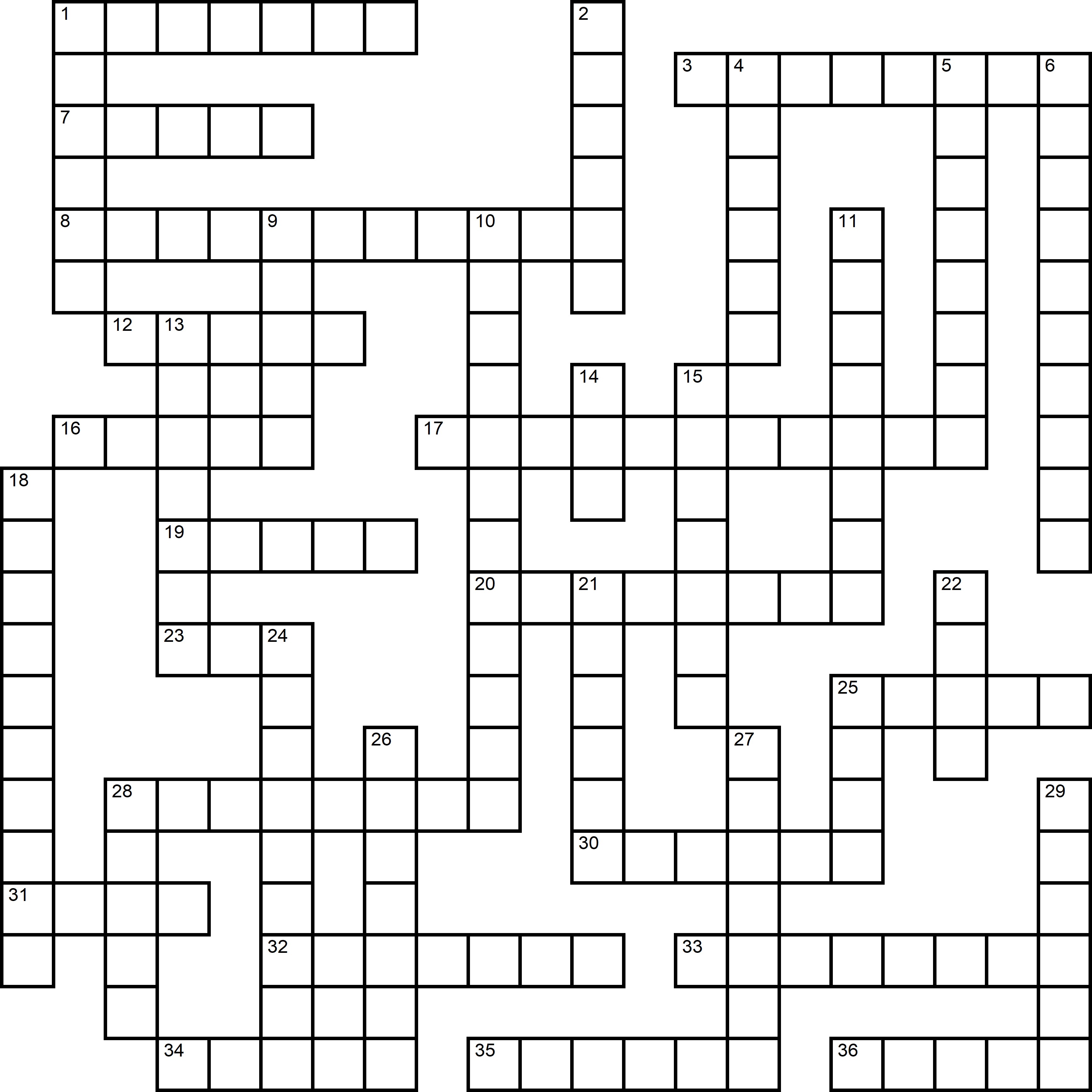 Take a look at this easy crossword for beginners - Click here & start playing