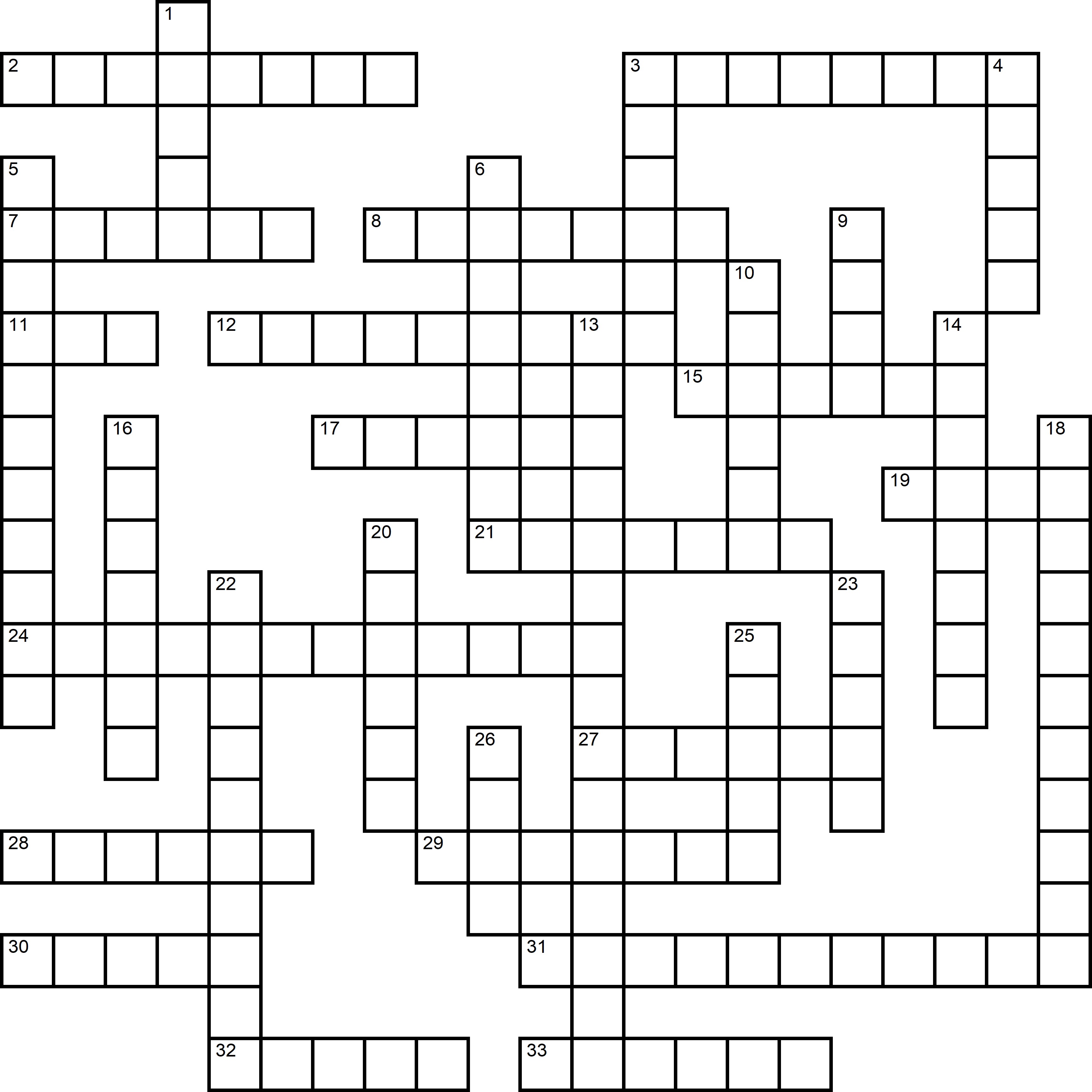 Easy Crossword About Food