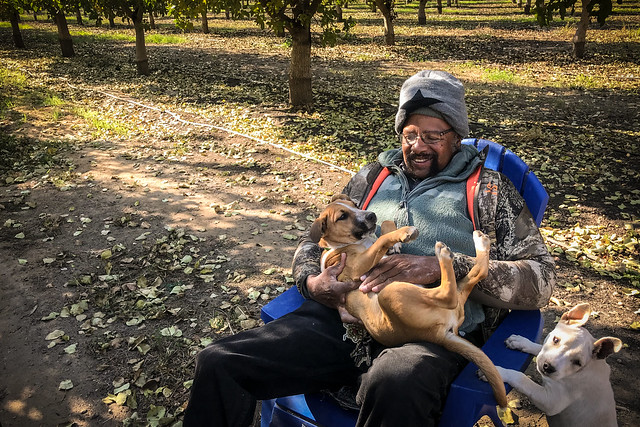 It is time for smiles from Forever Grateful Ranch owner Jim Chew - Courtesy of U.S. Department of Agriculture @ Flickr.com