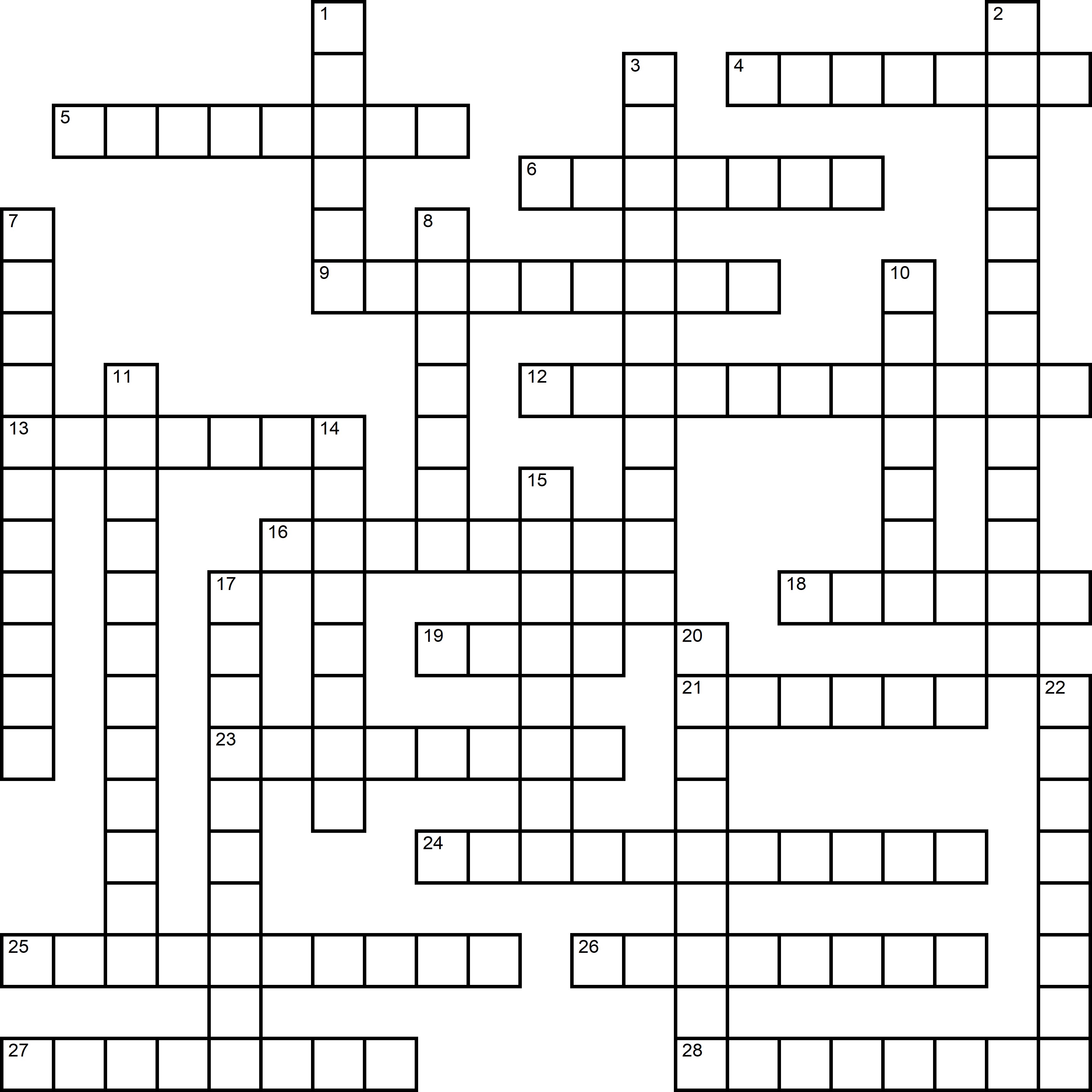 Monday the 18th of March 2024 Spring Fever Crossword grid