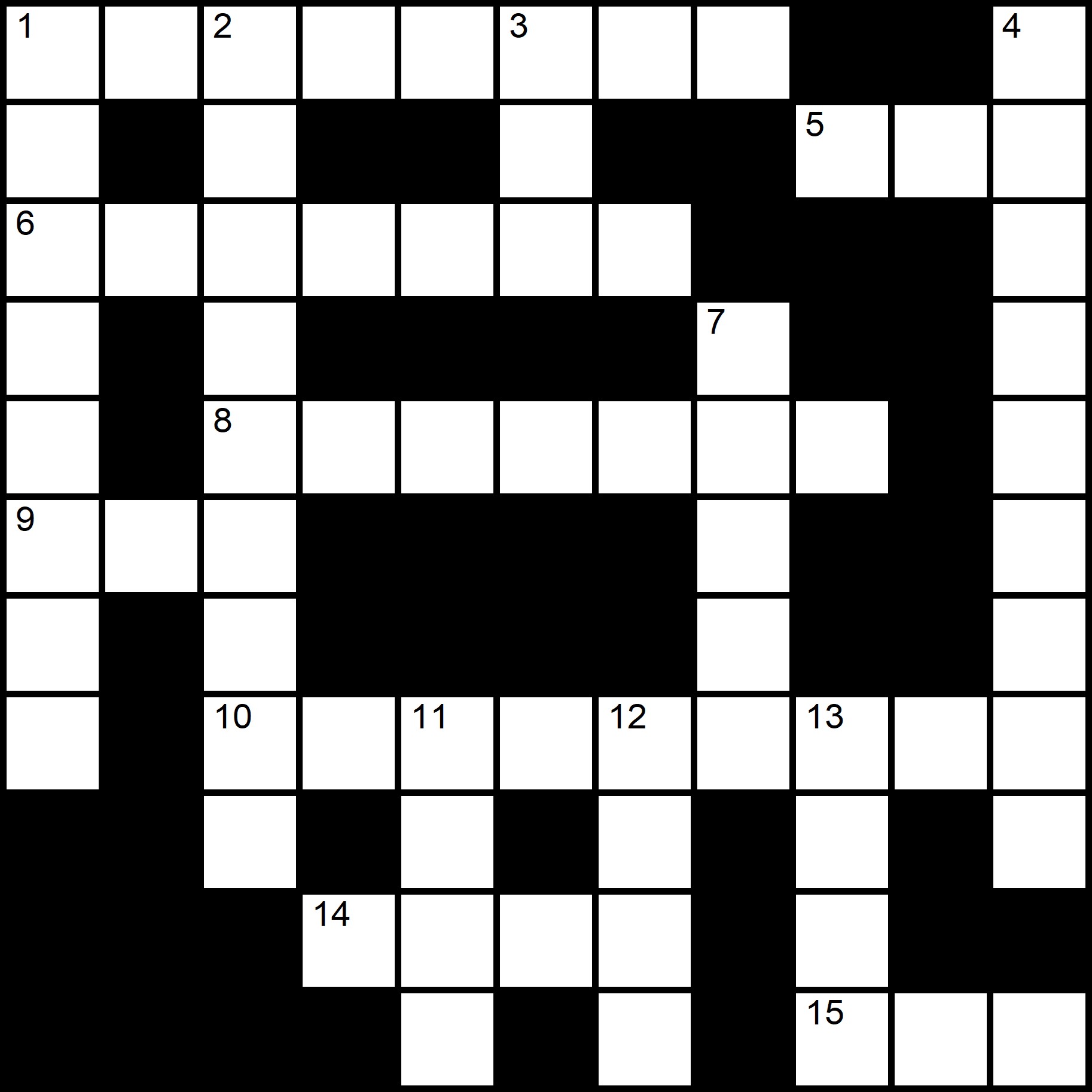 Crosswords Printable Free -
Placidus Flora - Crossword number eighteen