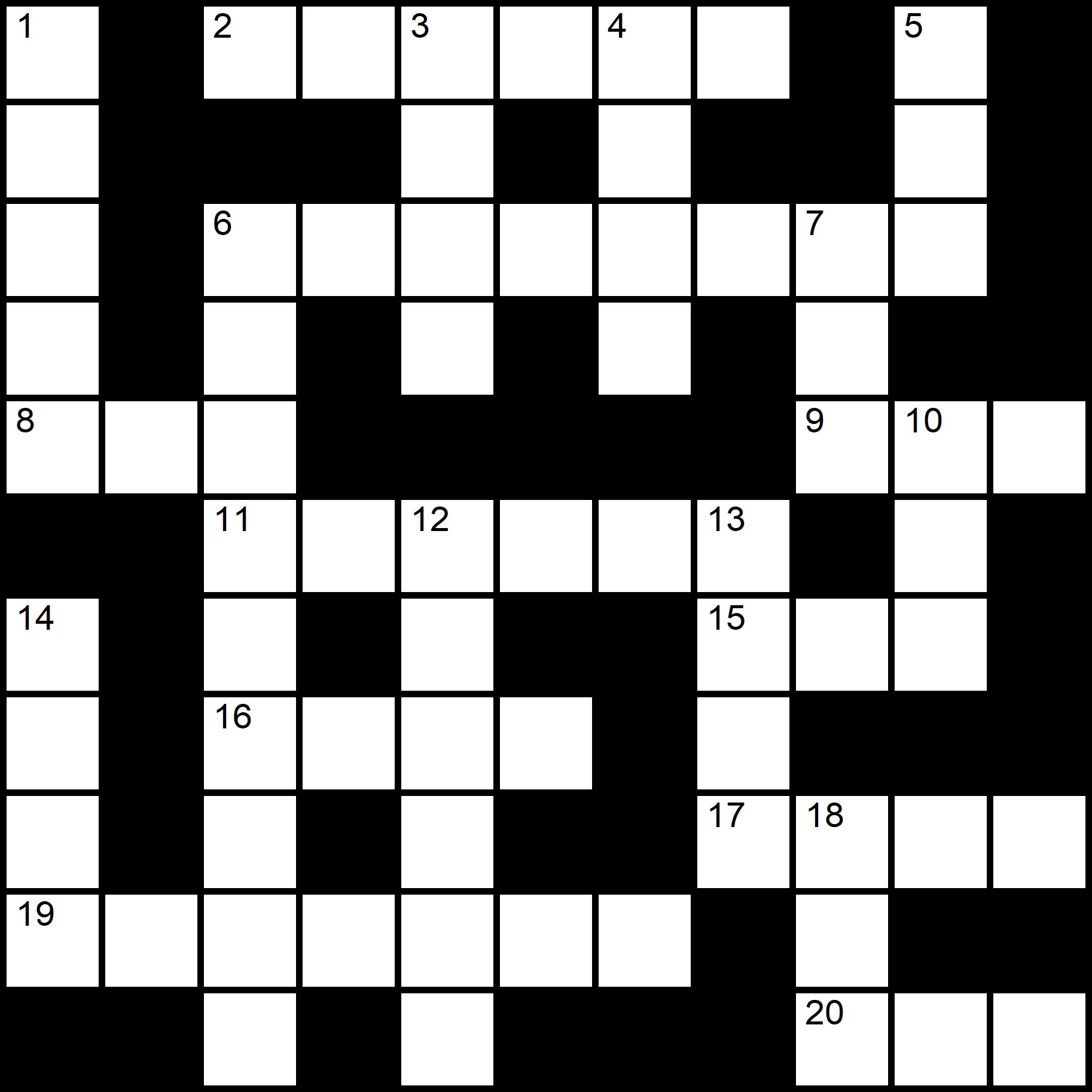 Simple Printable Crosswords -
Placidus Flora - Crossword number twenty-three