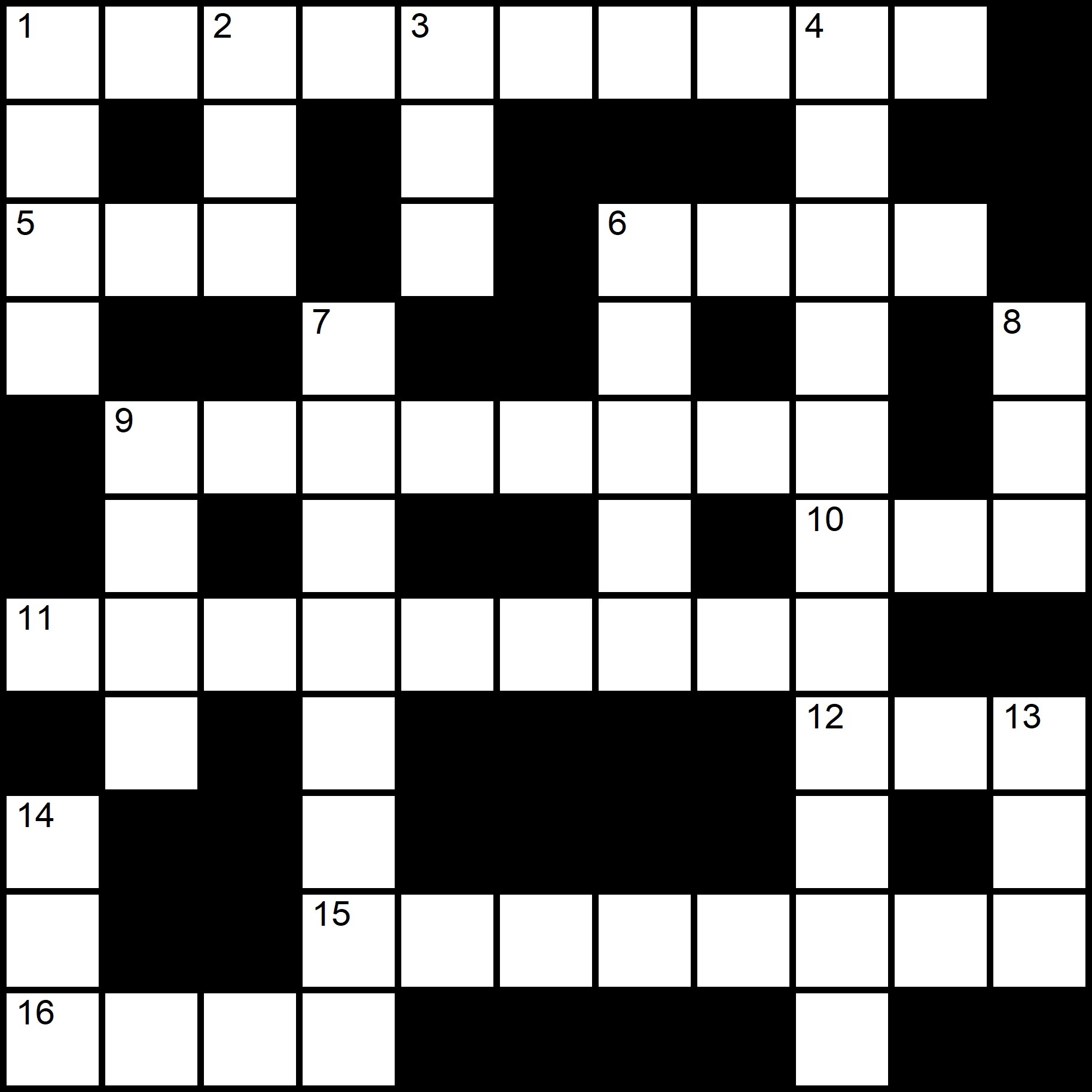 Easy Crosswords PDF -
Placidus Flora - Crossword number nineteen