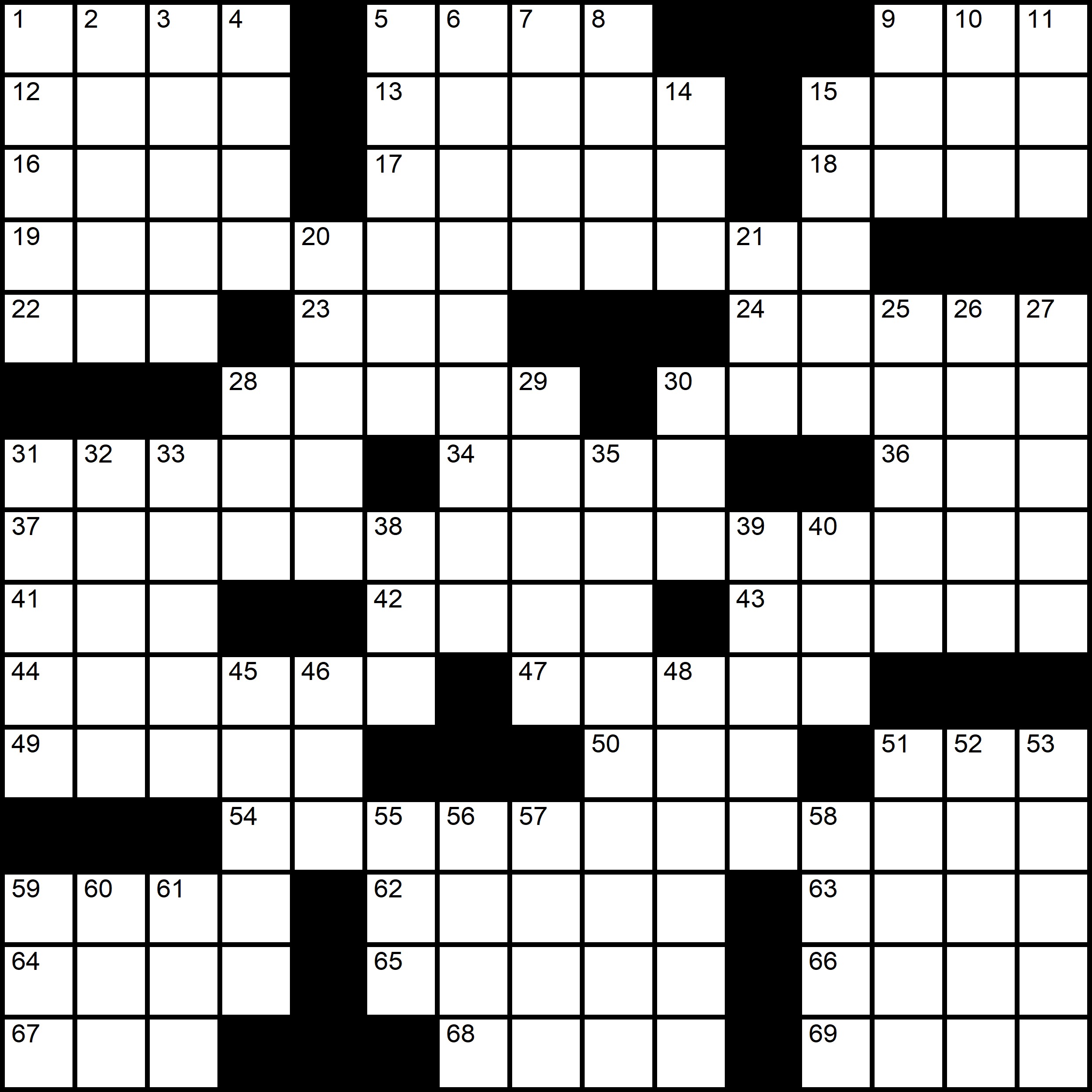 Pascal Baylon-Dietmar Themed Crossword Series